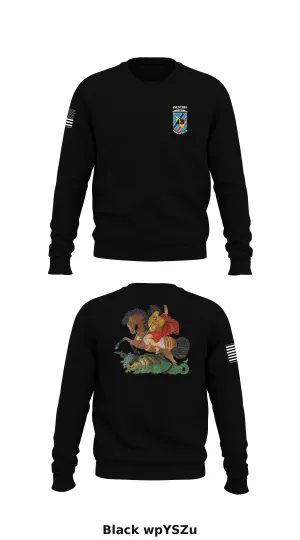 1-121st IN REGIMENT Store 1 Core Men's Crewneck Performance Sweatshirt - wpYSZu