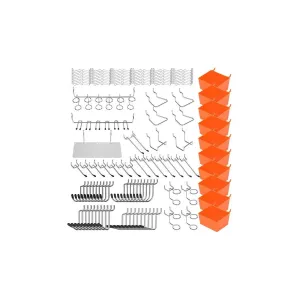 142 Piece Pegboard H00ks Assortment Kit