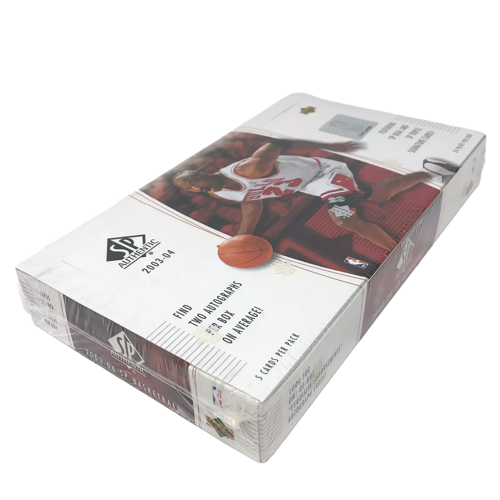2003-04 Upper Deck SP Authentic Basketball Factory Sealed Hobby Box Lebron RC?