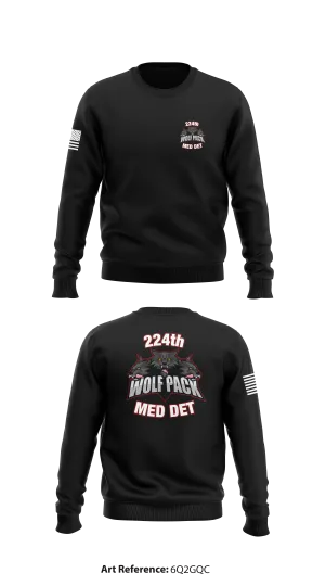 224th Preventive Medicine Det Store 1 Core Men's Crewneck Performance Sweatshirt - 6q2gQC