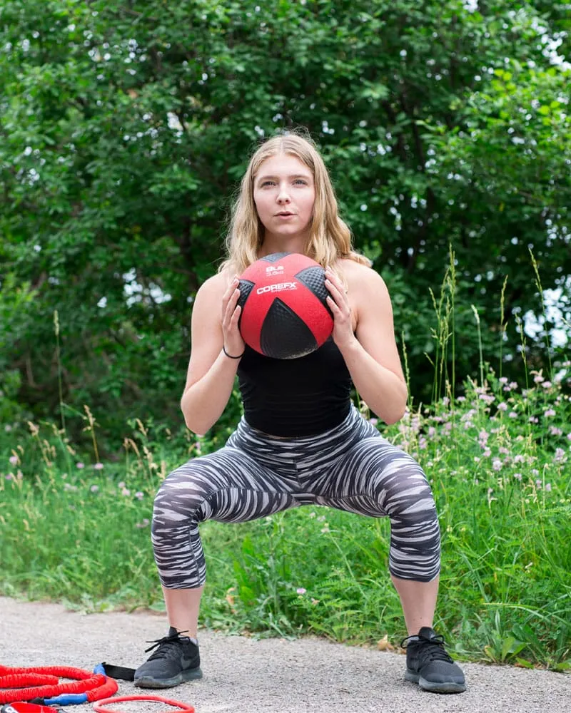 360 Conditioning CFX Rubber Medicine Ball - 15LB
