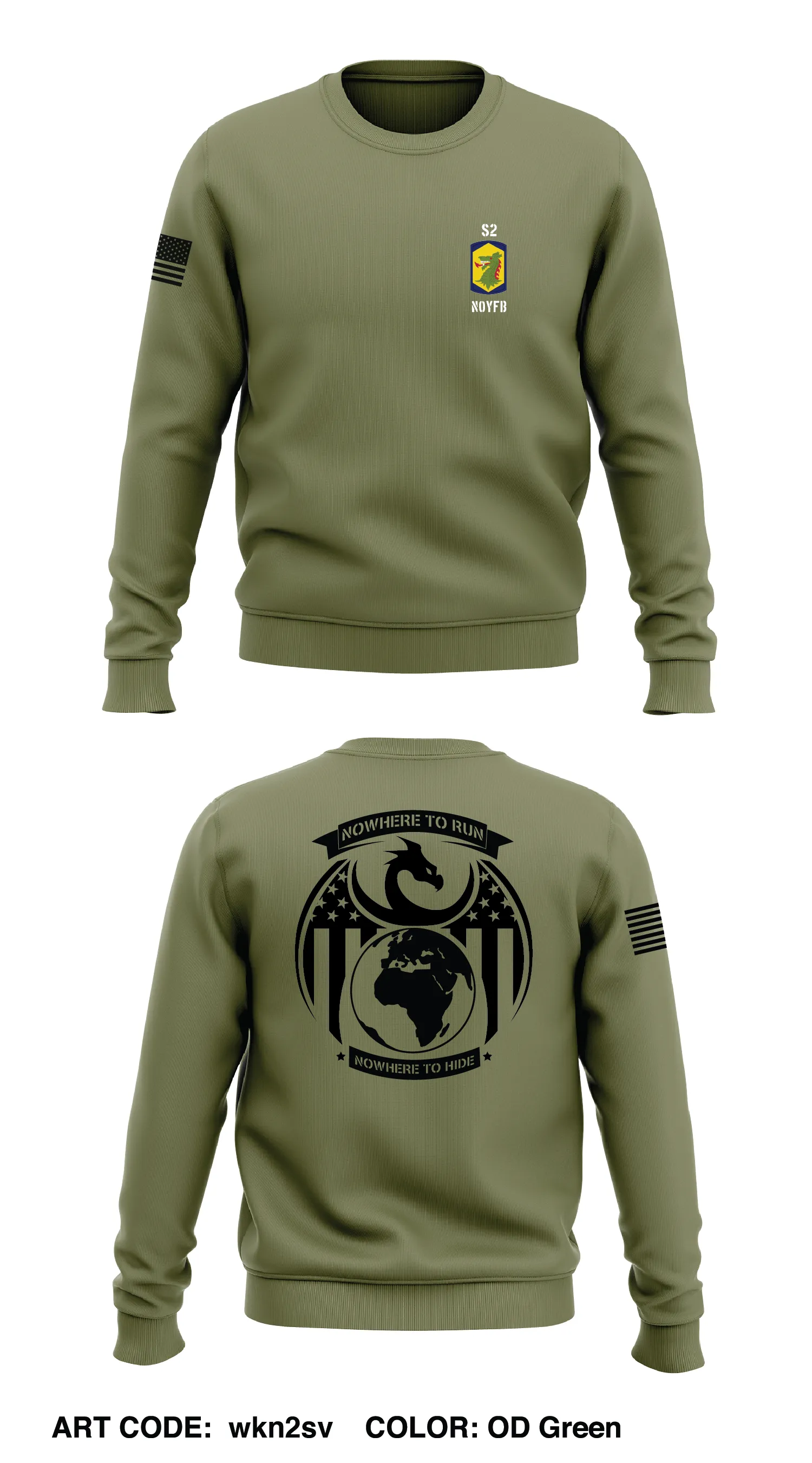 404th MEB S2 Deployment Store 1 Core Men's Crewneck Performance Sweatshirt - wkn2sv