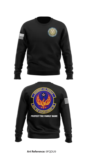 443 AES Store 1 Core Men's Crewneck Performance Sweatshirt - 9fqdU9