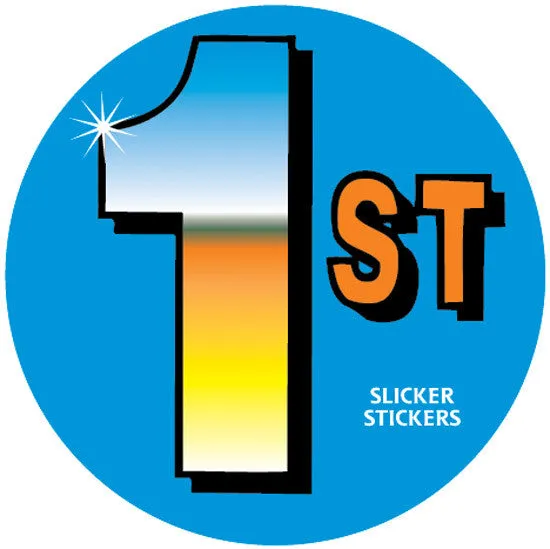 #640 1st Place Stickers