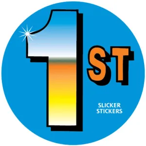 #640 1st Place Stickers