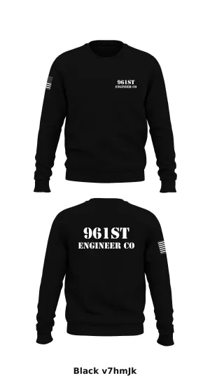 961st Engineer Co  Store 1 Core Men's Crewneck Performance Sweatshirt - v7hmJk