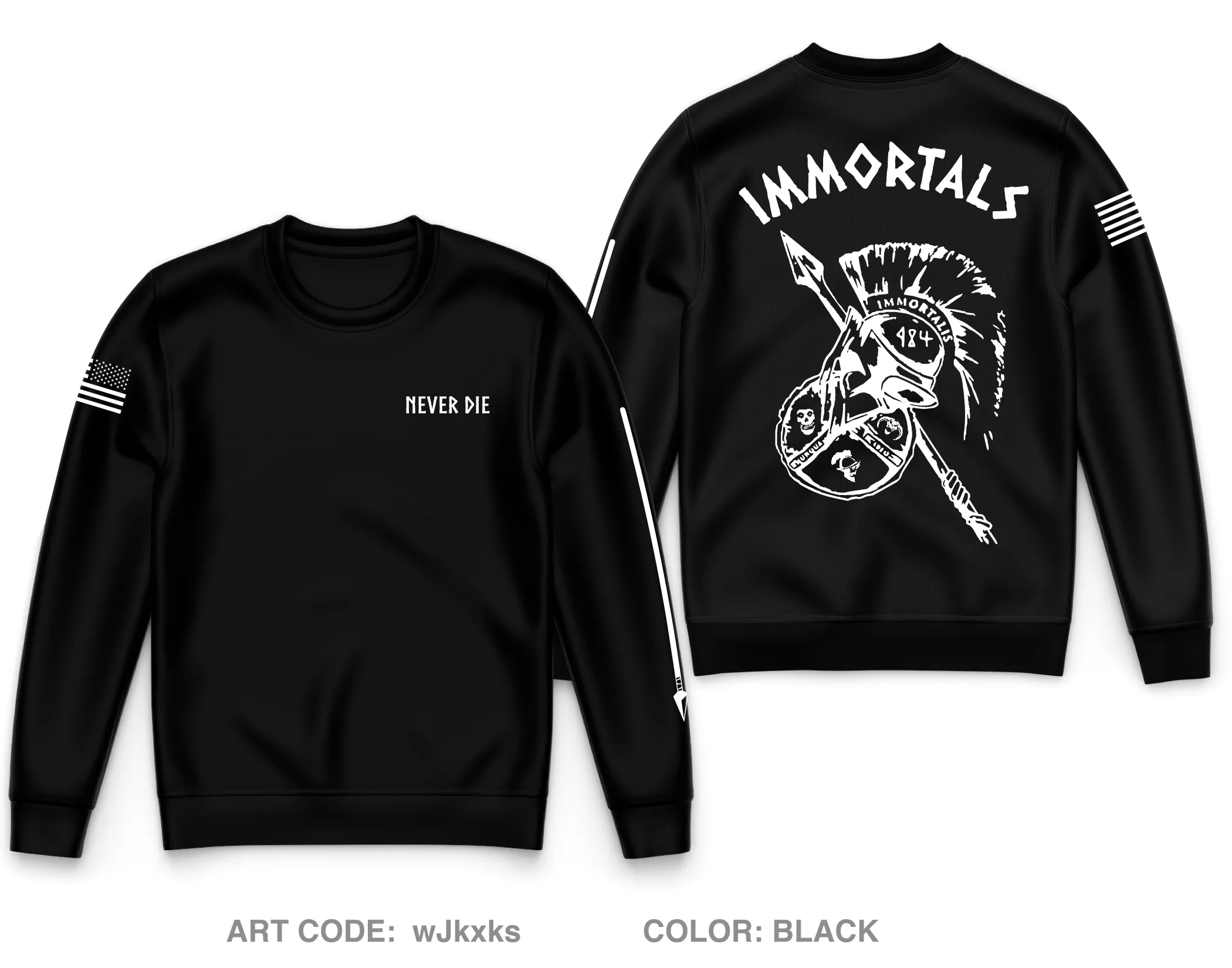 984 MP Co Core Men's Crewneck Performance Sweatshirt - wJkxks
