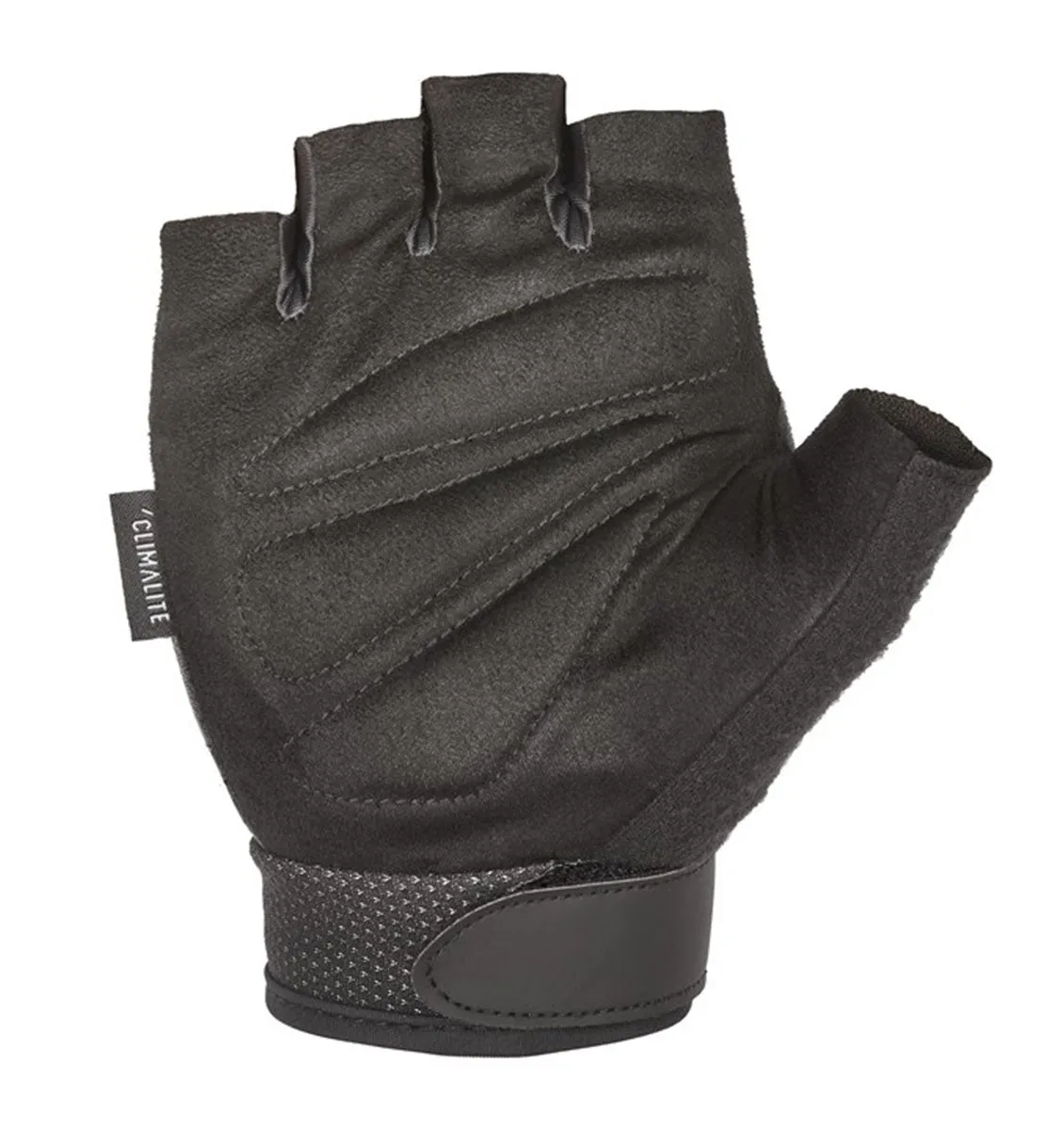 adidas Essential Adjustable Weight Lifting Gloves - Black/Blue