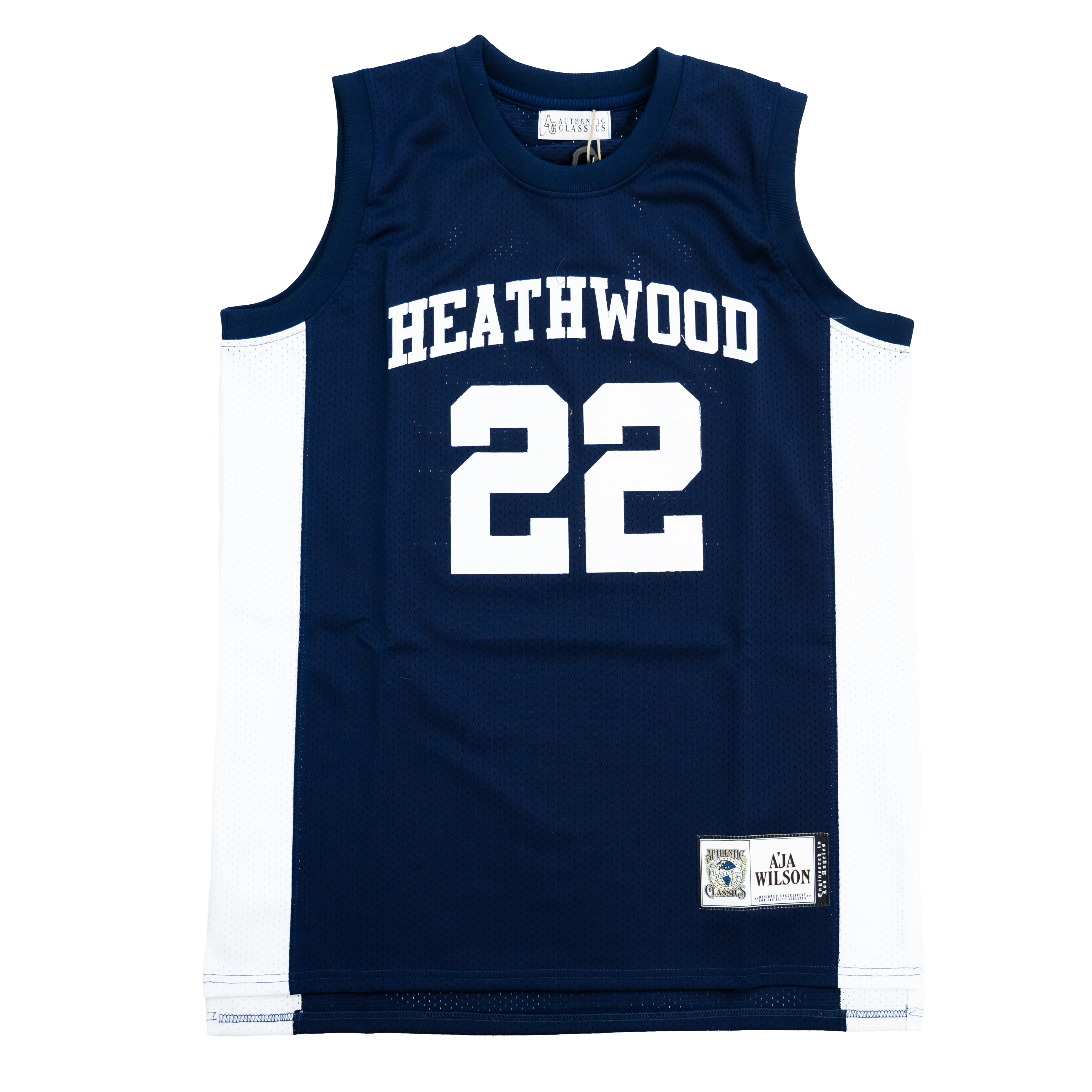 AJA WILSON HEATHWOOD HIGH SCHOOL BASKETBALL JERSEY (BLACK)