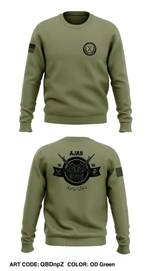 AJAB Store 1 Core Men's Crewneck Performance Sweatshirt - QBDnpZ-ODG