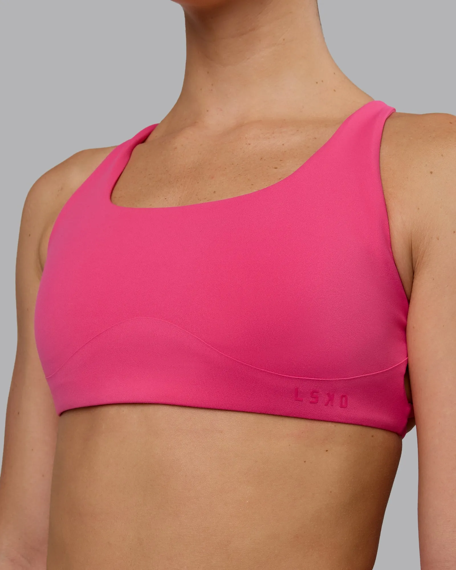 Aspire Sports Bra - Pink Flash