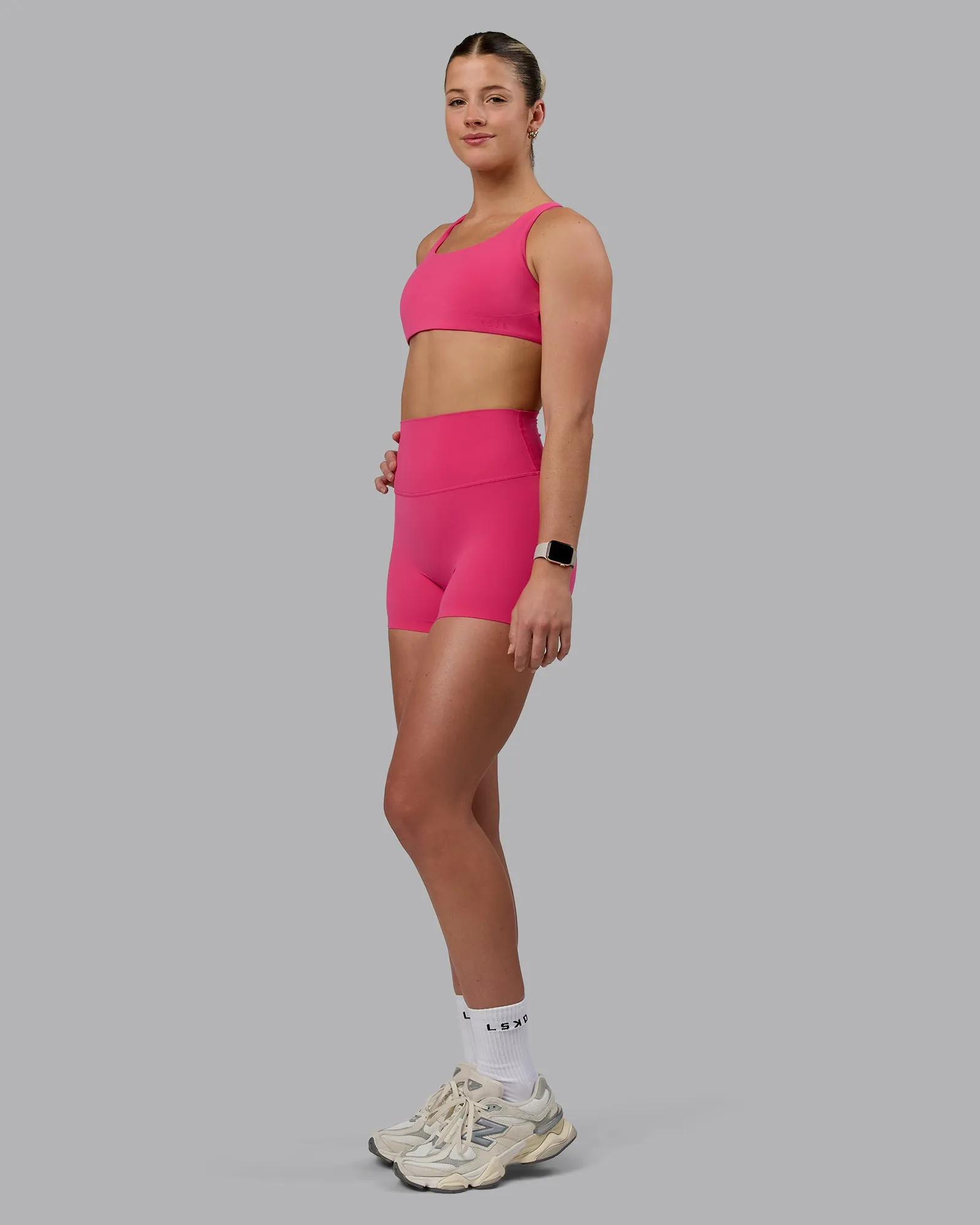 Aspire Sports Bra - Pink Flash