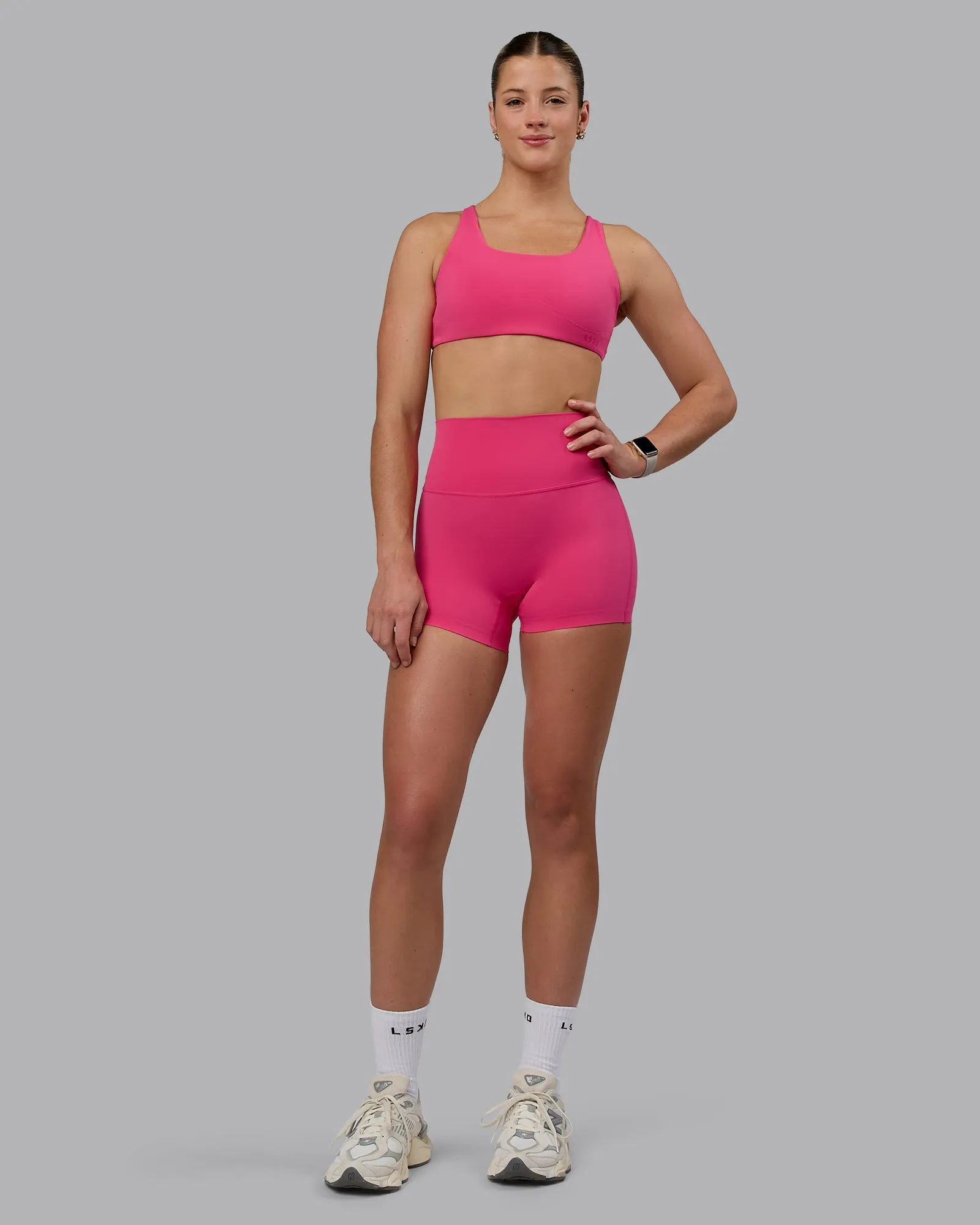 Aspire Sports Bra - Pink Flash