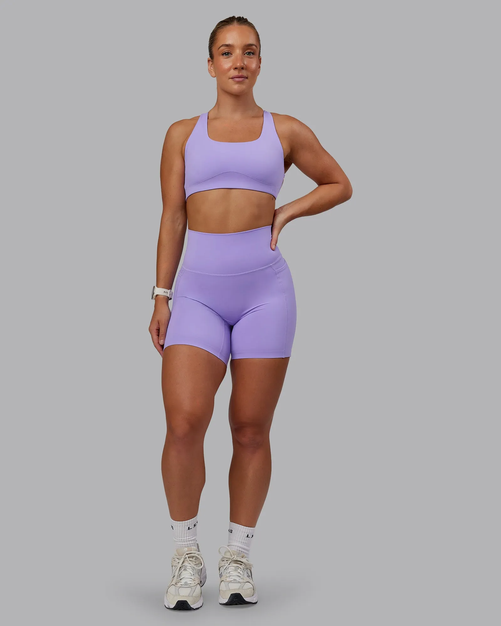 Aspire Sports Bra - Violet Ray