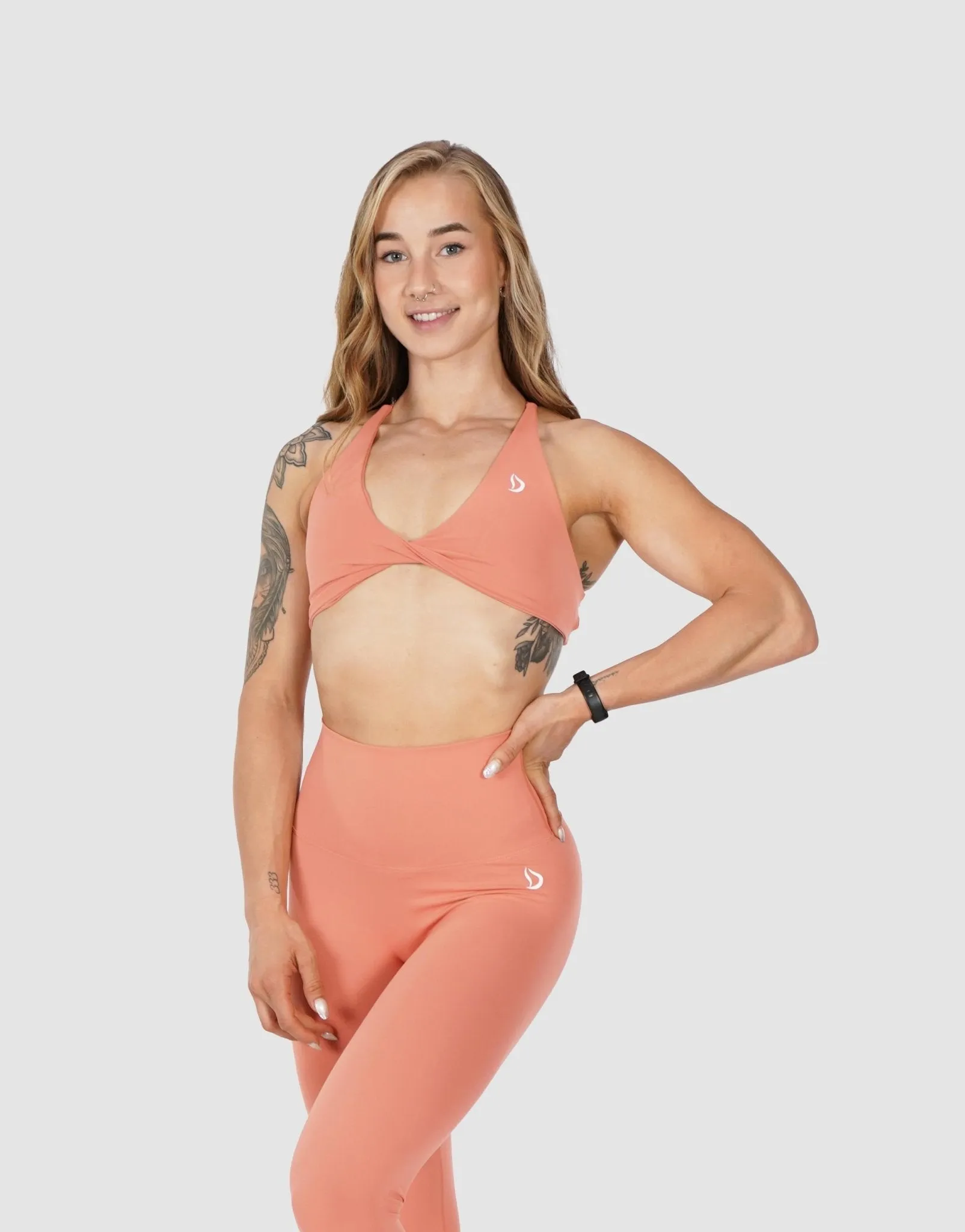 Aurora Twist Front Sports Bra