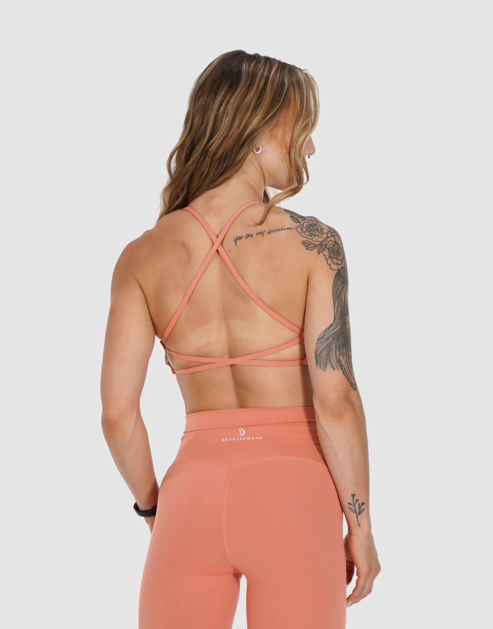 Aurora Twist Front Sports Bra