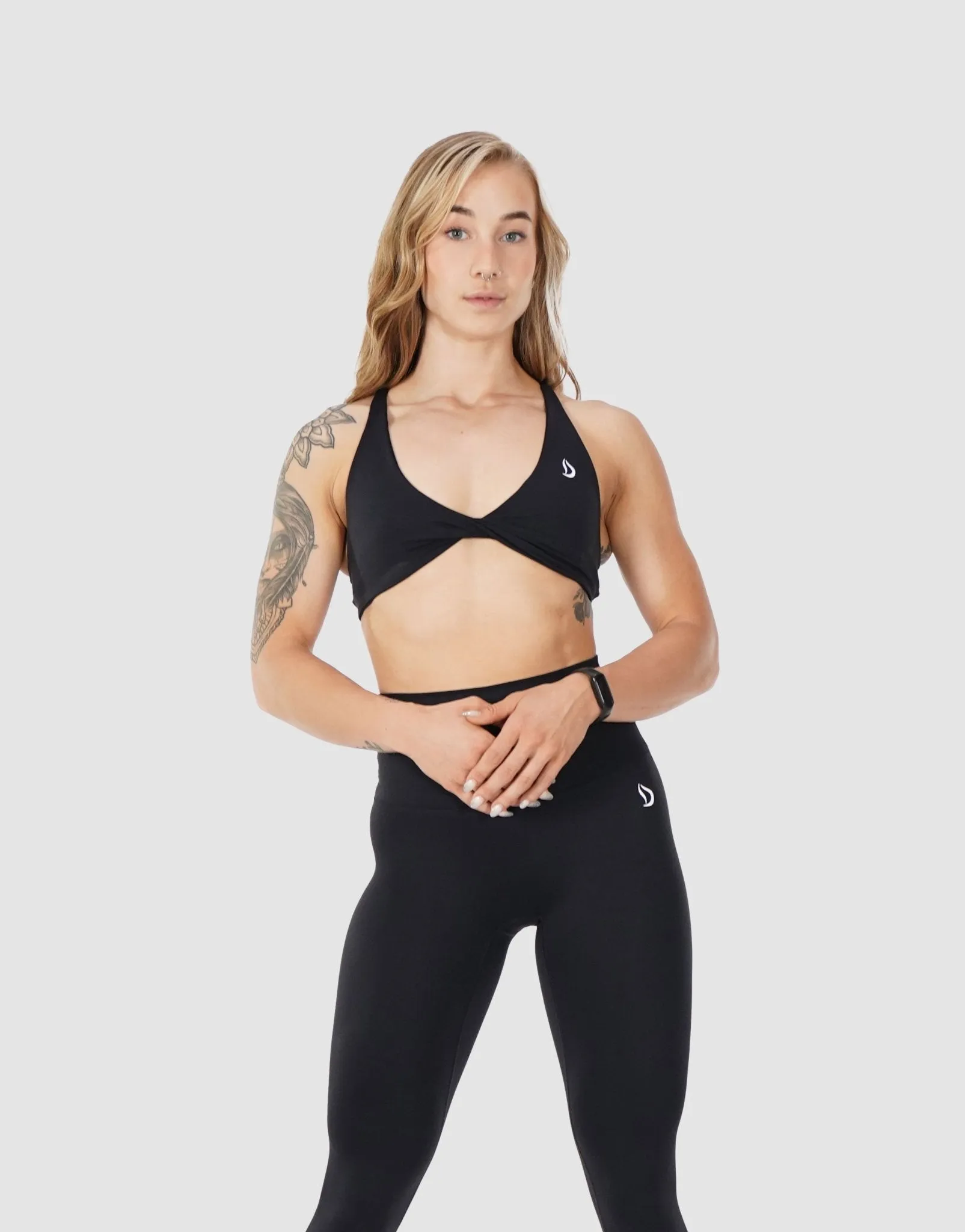 Aurora Twist Front Sports Bra