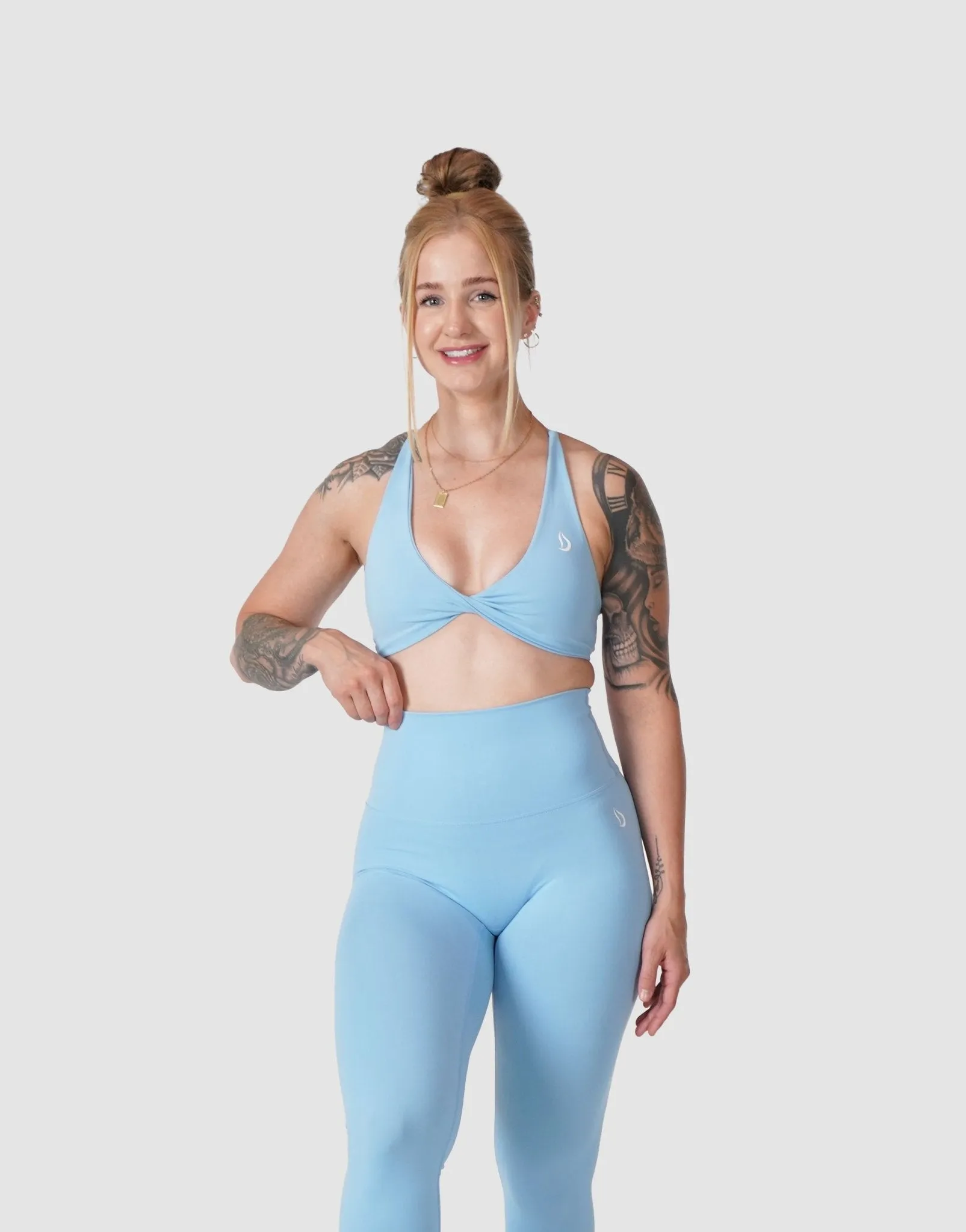 Aurora Twist Front Sports Bra