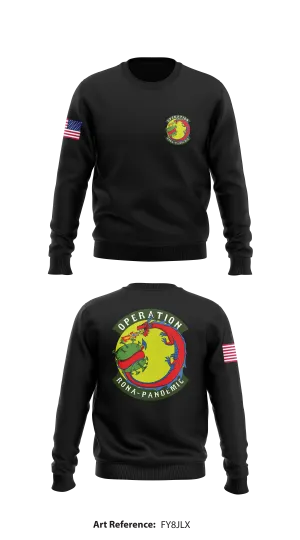 Aviation Security Management Store 1 Core Men's Crewneck Performance Sweatshirt - FY8JLx