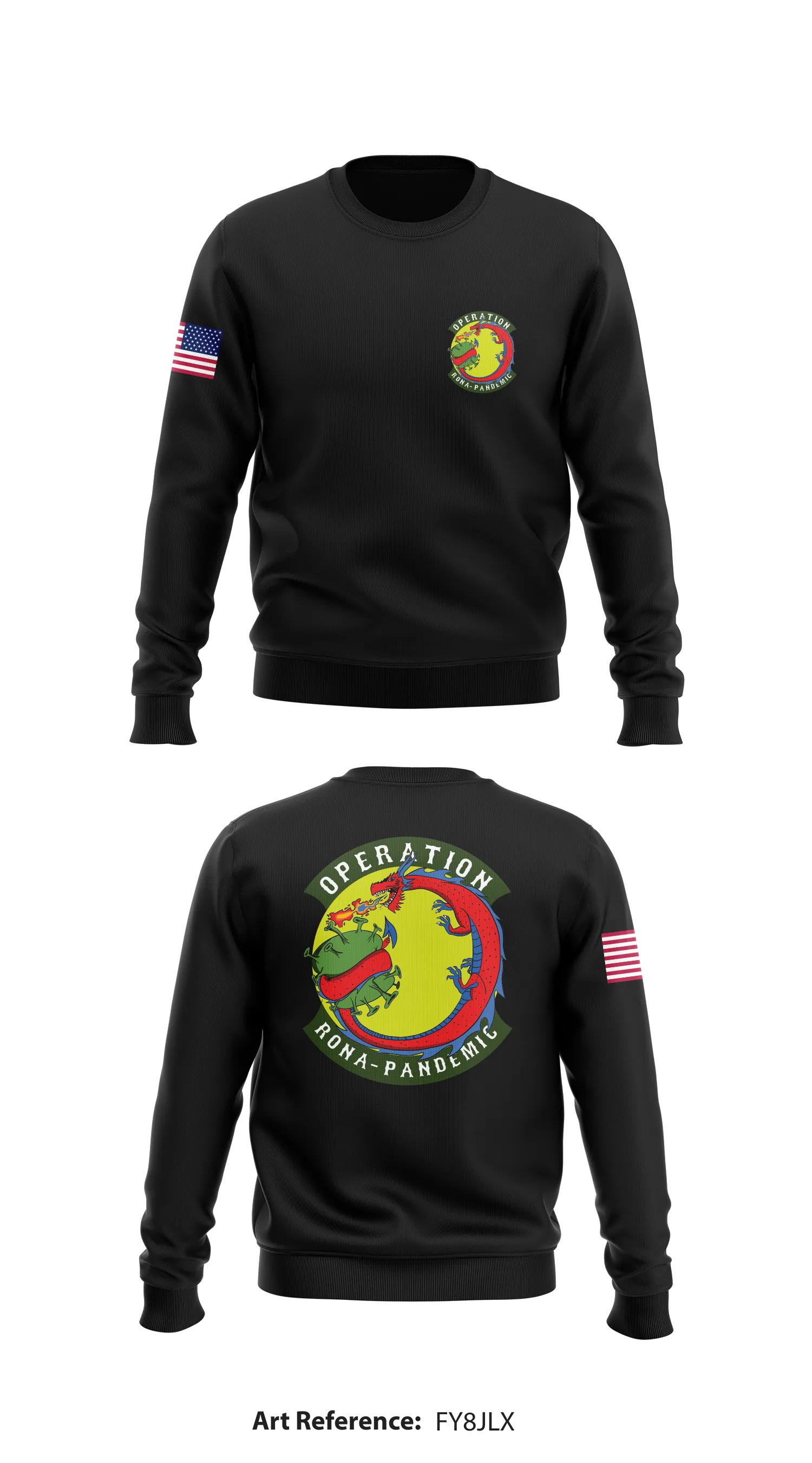 Aviation Security Management Store 1 Core Men's Crewneck Performance Sweatshirt - FY8JLx