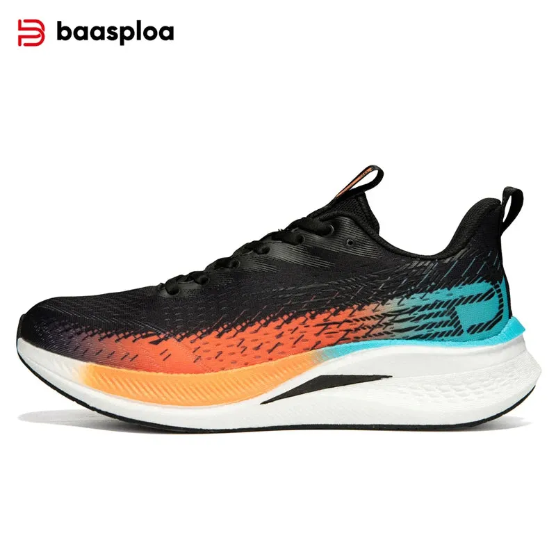 Baasploa Men's Breathable Cushioning Running Shoes