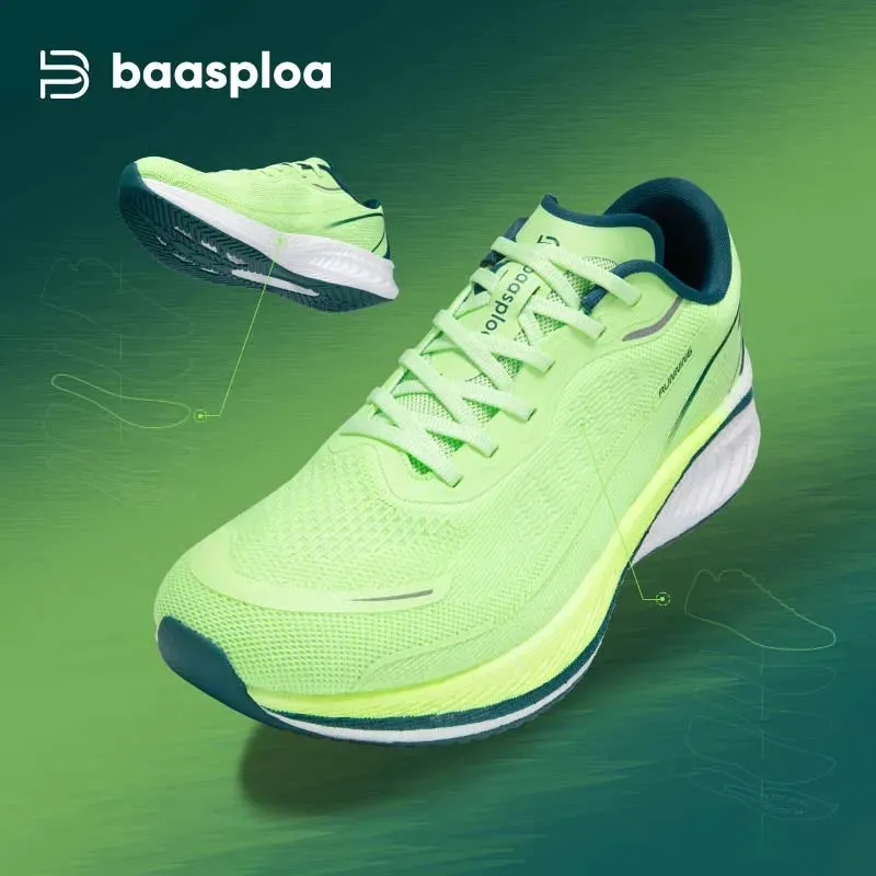 Baasploa Men's Breathable Cushioning Running Shoes