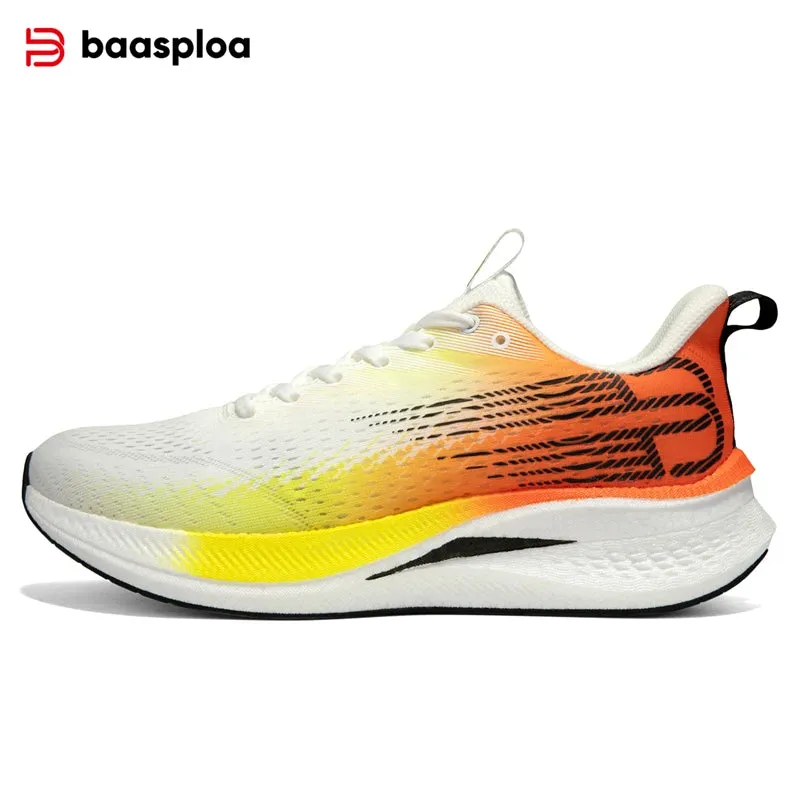 Baasploa Men's Breathable Cushioning Running Shoes