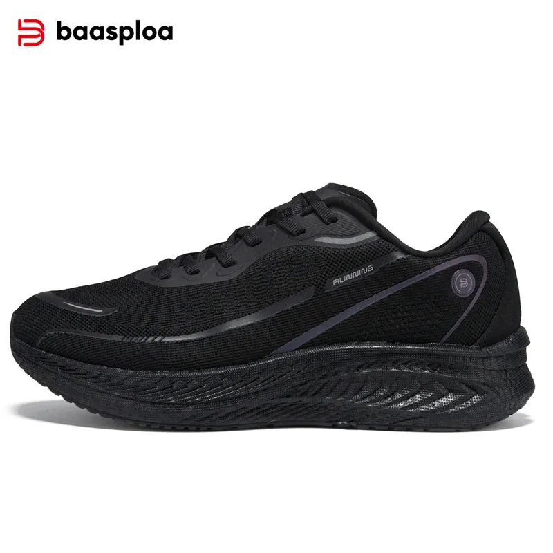 Baasploa Men's Breathable Cushioning Running Shoes