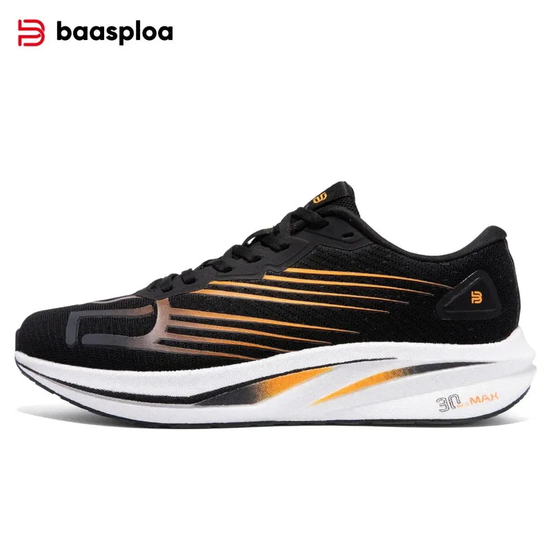 Baasploa Men's Breathable Cushioning Running Shoes