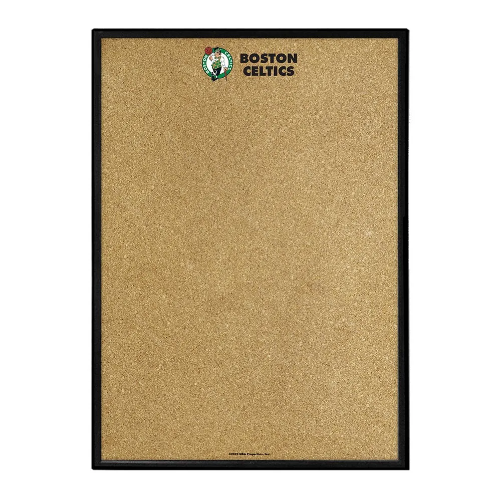 Boston Celtics: Framed Corkboard