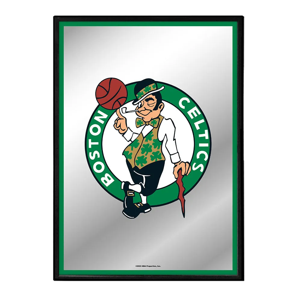 Boston Celtics: Framed Mirrored Wall Sign