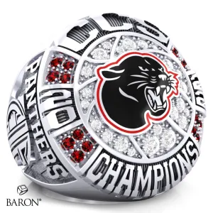 Burlingame High School Boys Basketball 2022  Championship Ring - Design 2.5