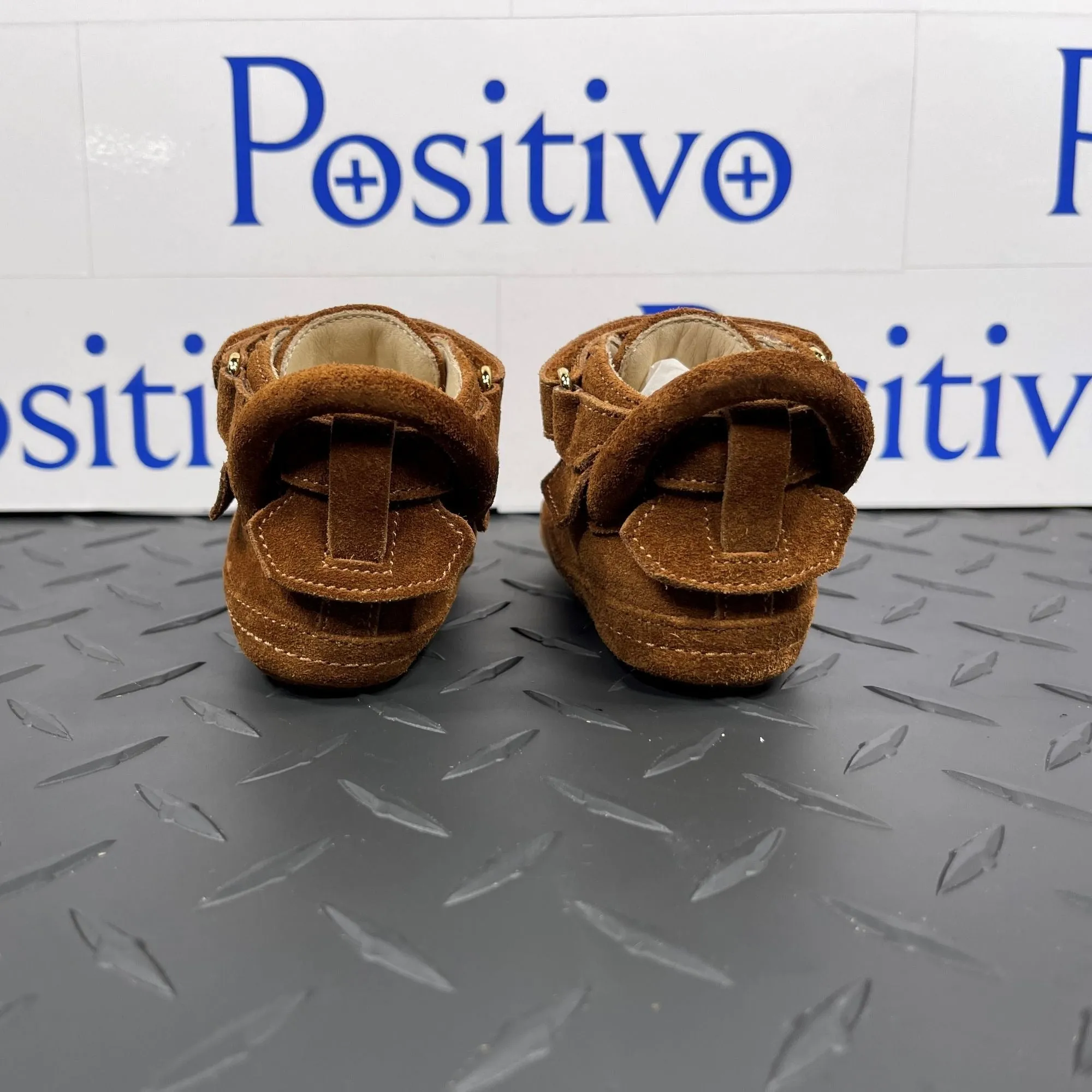 Buscemi 100MM Baby Ippocastano Leather Sneakers