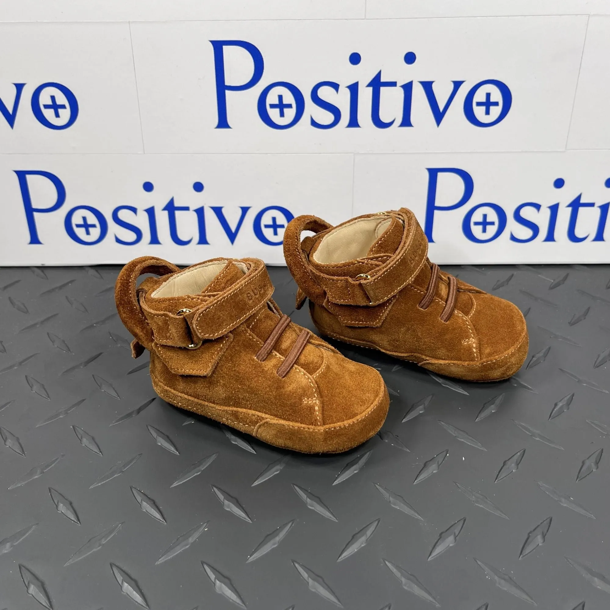 Buscemi 100MM Baby Ippocastano Leather Sneakers