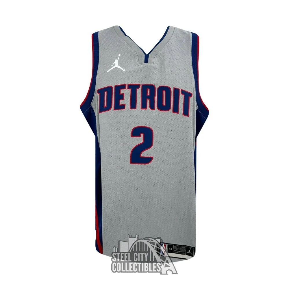 Cade Cunningham Autographed Detroit Gray Nike Swingman Jersey - Fanatics
