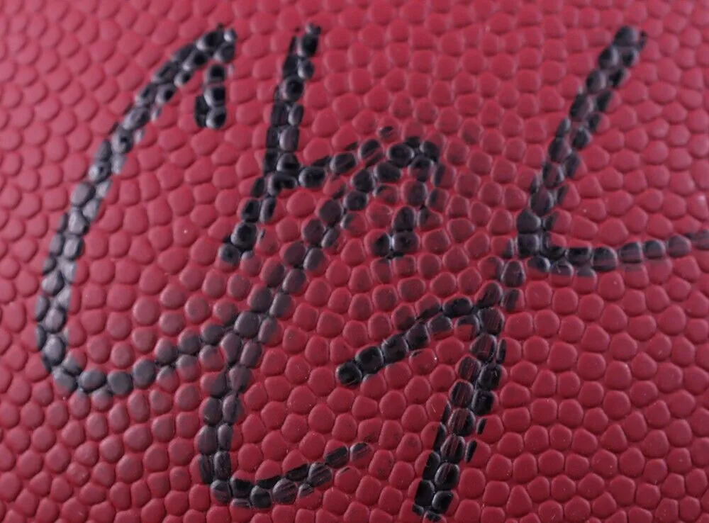 Cade Cunningham Signed Wilson NBA Basketball (JSA COA) 2021 #1 Overall Draft Pck