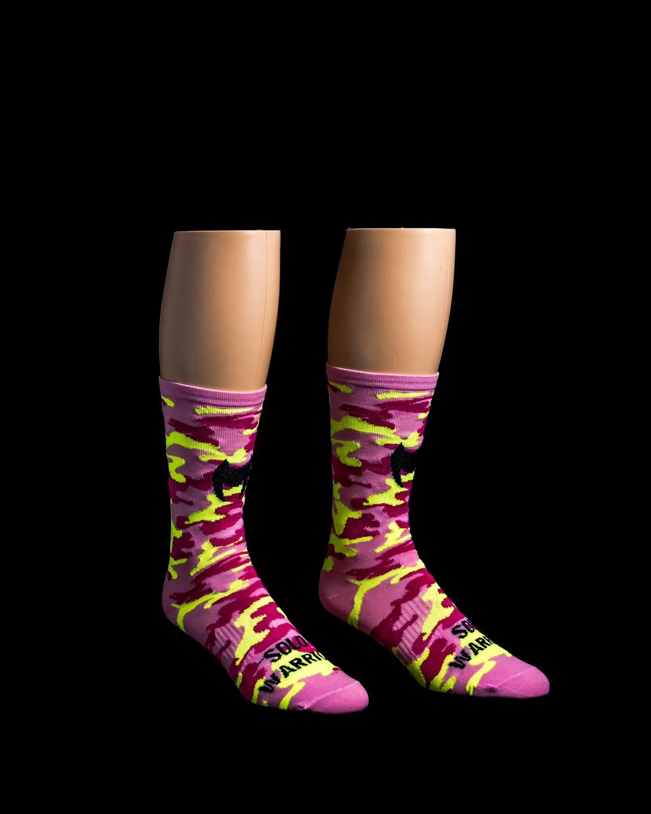 Camo Pink Solo Warrior Socks