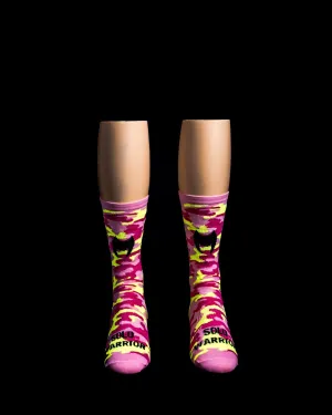 Camo Pink Solo Warrior Socks