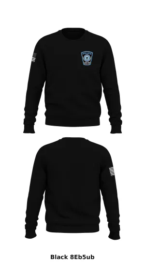 Cape Cod Community College Police Department Store 1 Core Men's Crewneck Performance Sweatshirt - 8Eb5ub