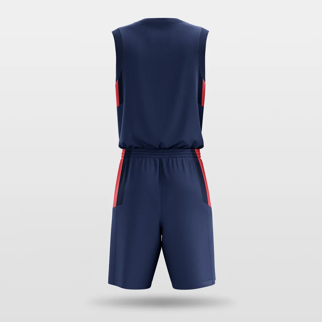 Captain America  -Customized Sublimated Basketball Set