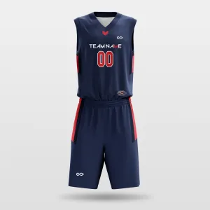 Captain America  -Customized Sublimated Basketball Set