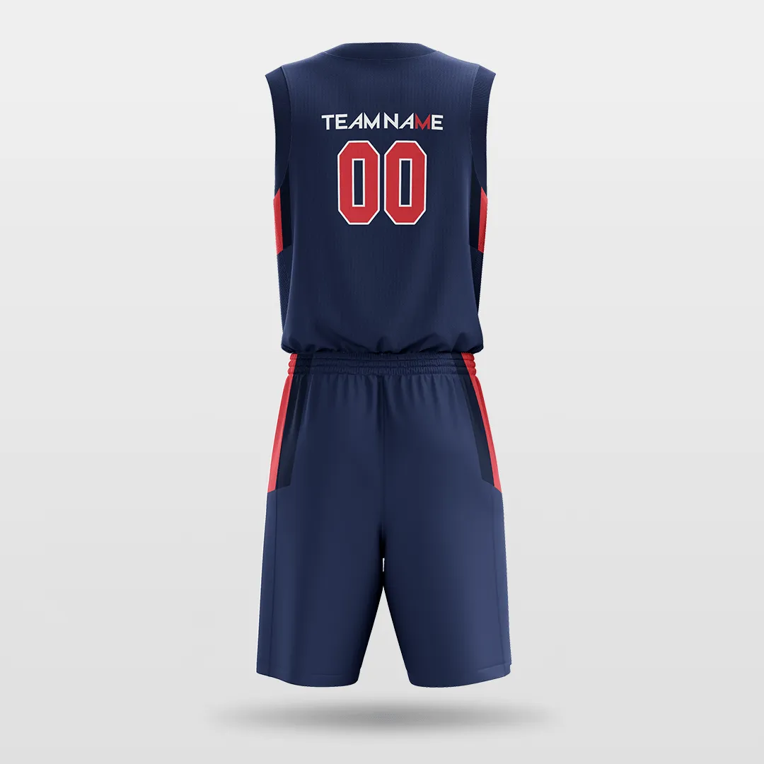Captain America  -Customized Sublimated Basketball Set