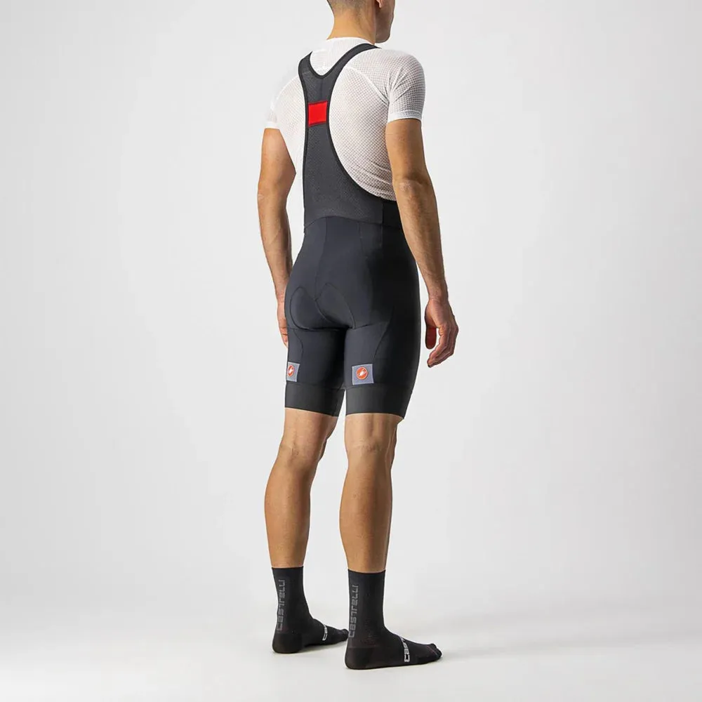 Castelli Entrata Men's Cycling Bib Shorts - XXL - Black