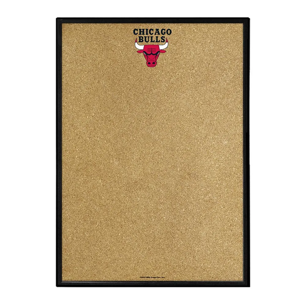 Chicago Bulls: Framed Corkboard