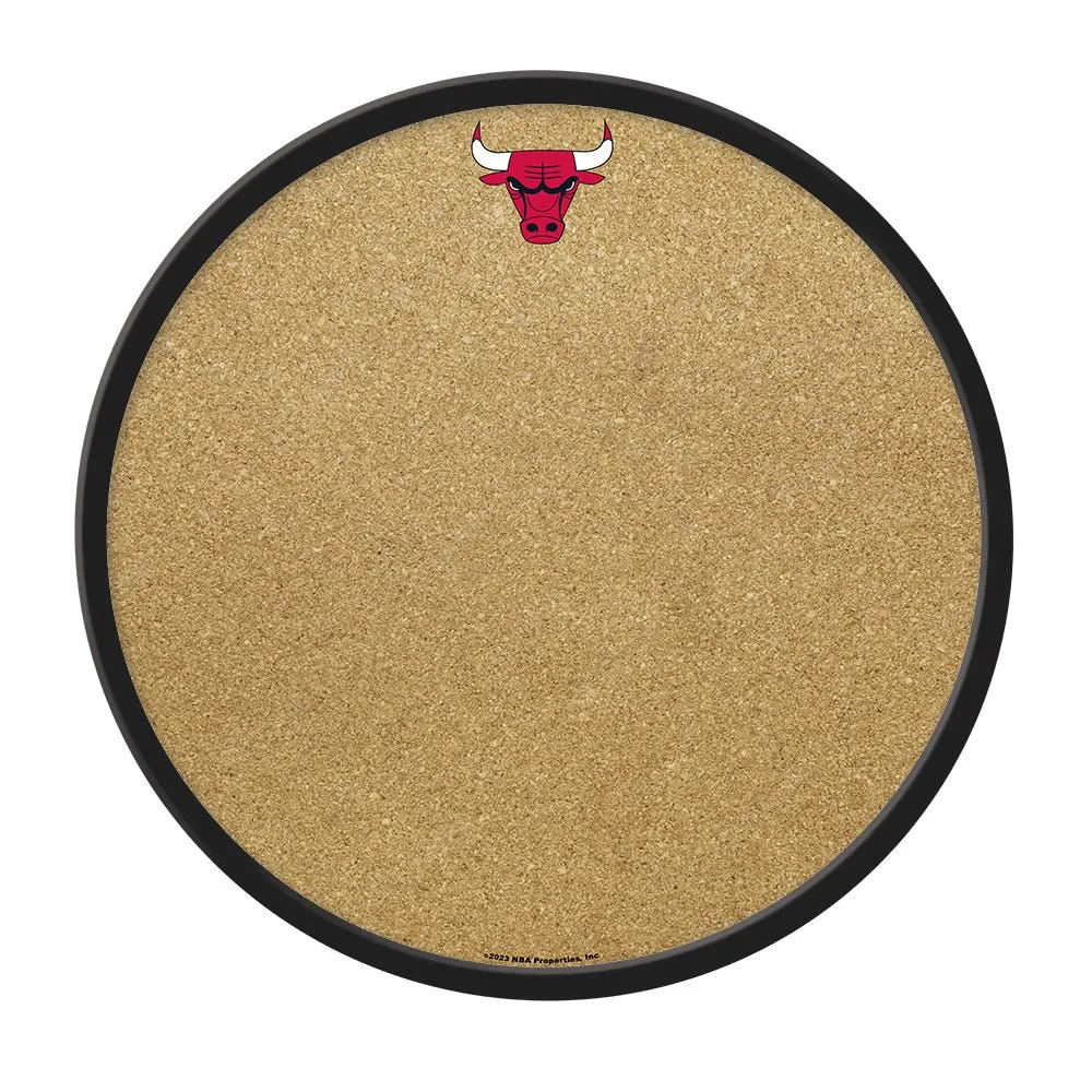 Chicago Bulls: Modern Disc Cork Board