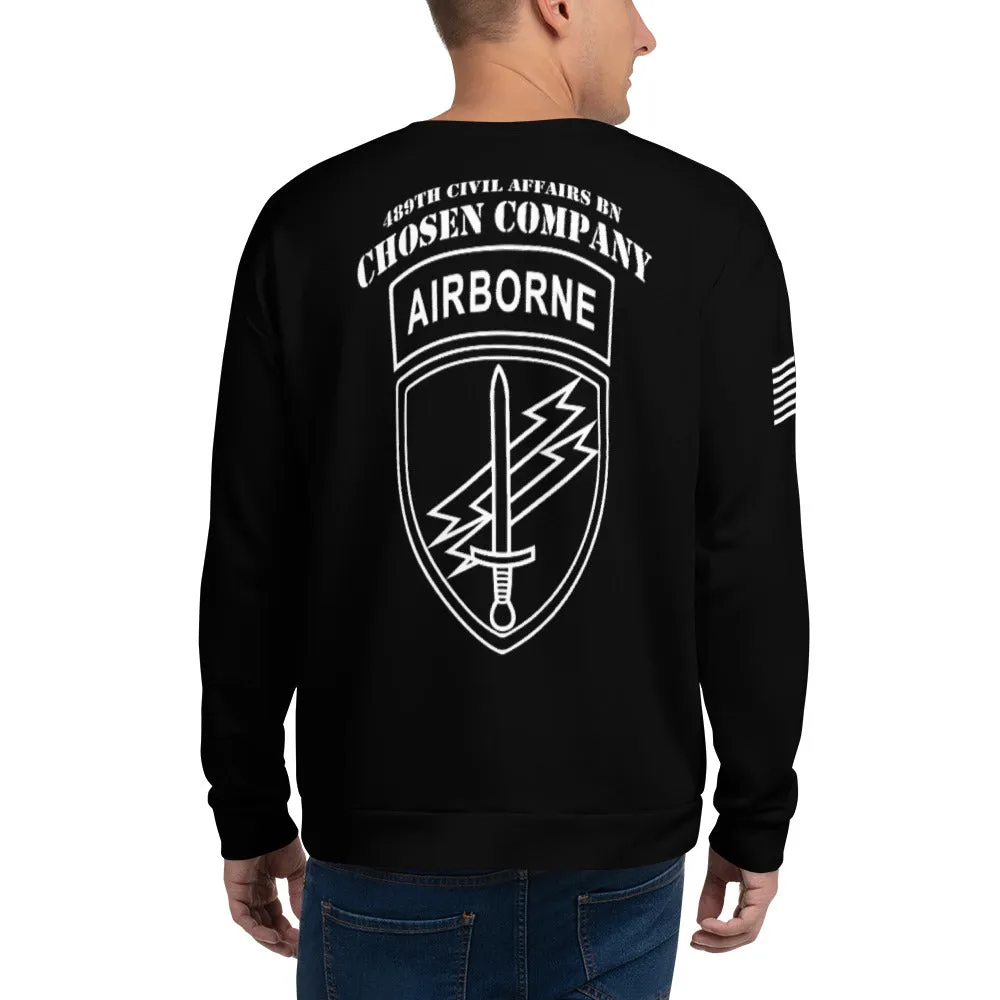 Chosen Company, 489th Civil Affairs BN Store 1 Premium Core Men's Crewneck Performance Sweatshirt - x3Mutt