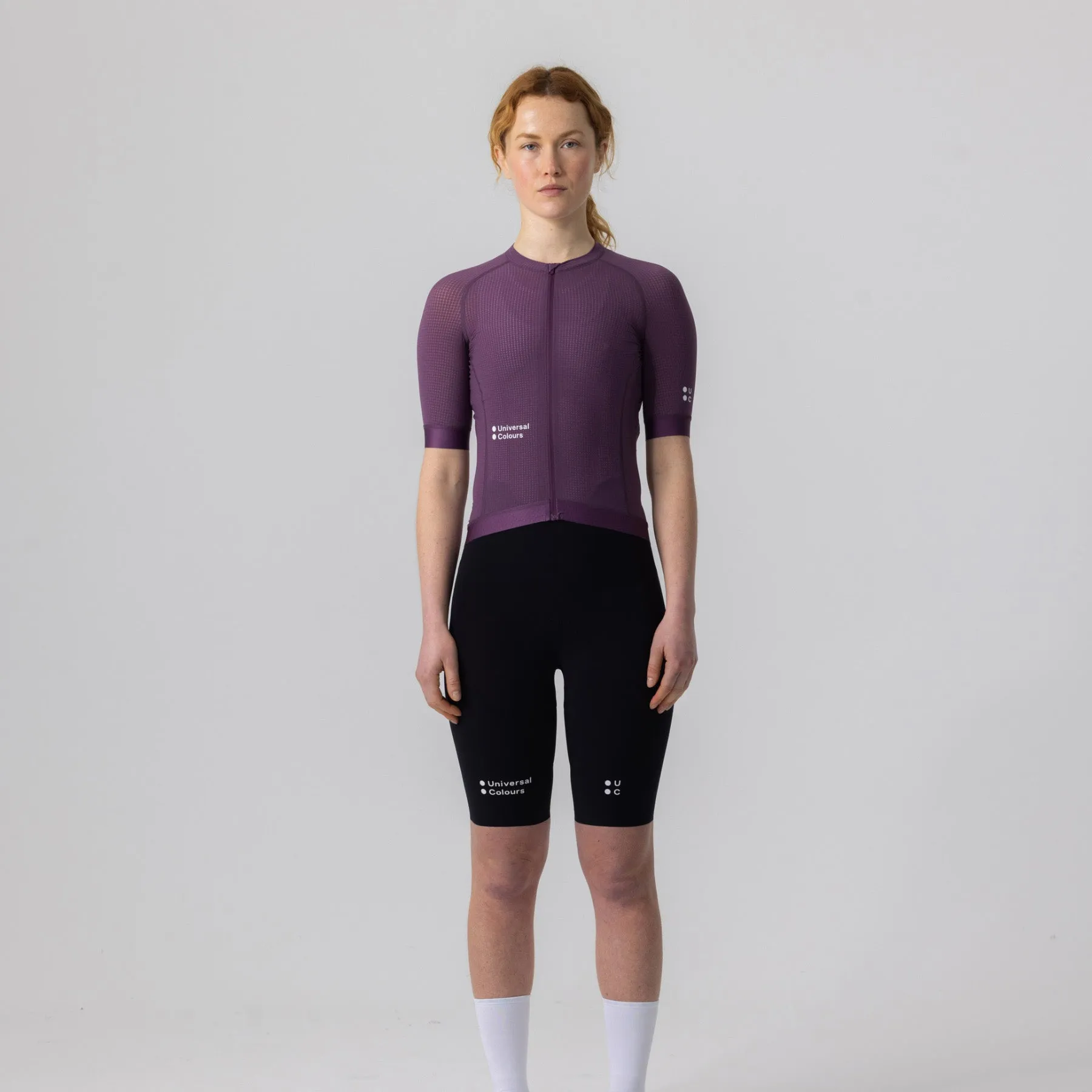 Chroma Womens Short Sleeve Jersey - Berry Purple