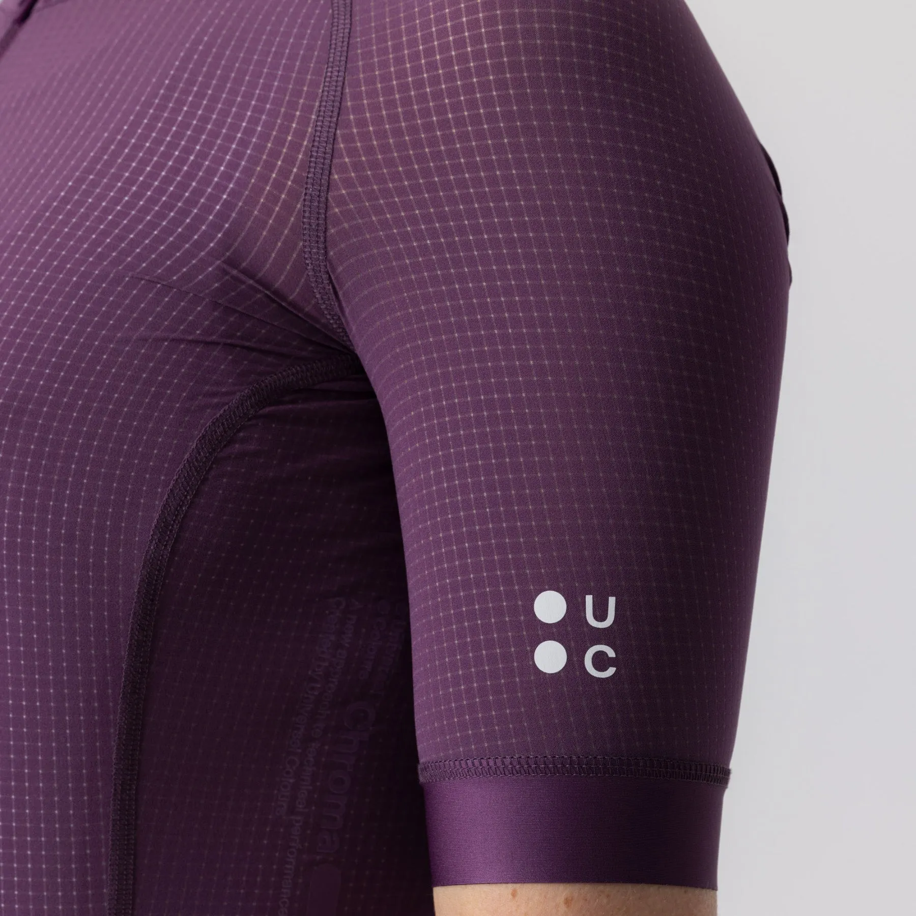 Chroma Womens Short Sleeve Jersey - Berry Purple