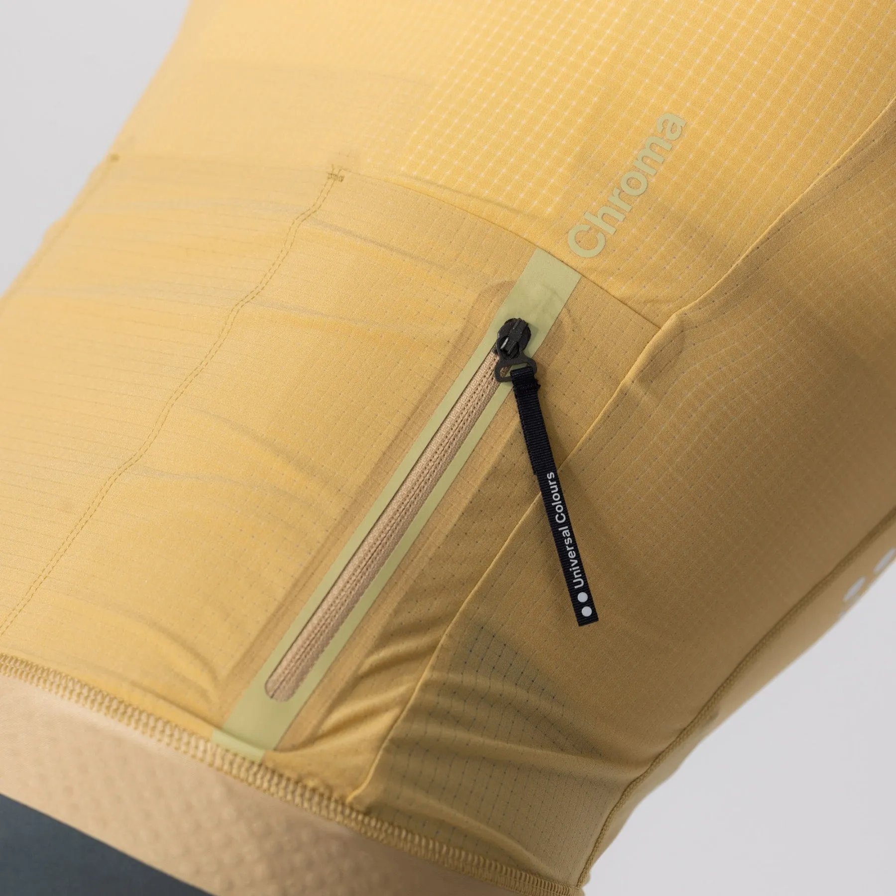 Chroma Womens Short Sleeve Jersey - Sand Brown