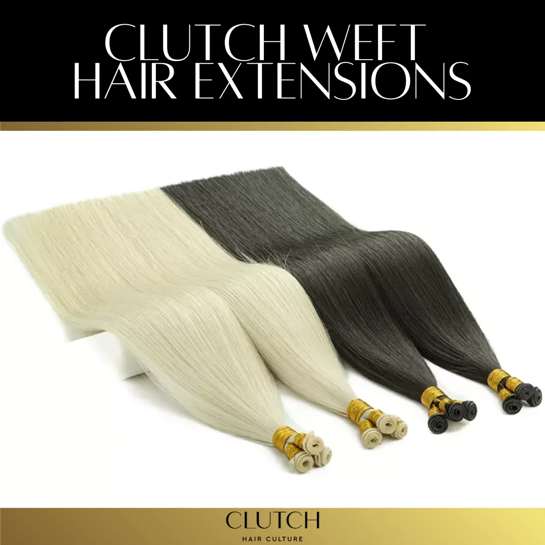 Clutch Weft Hair Extensions 24"